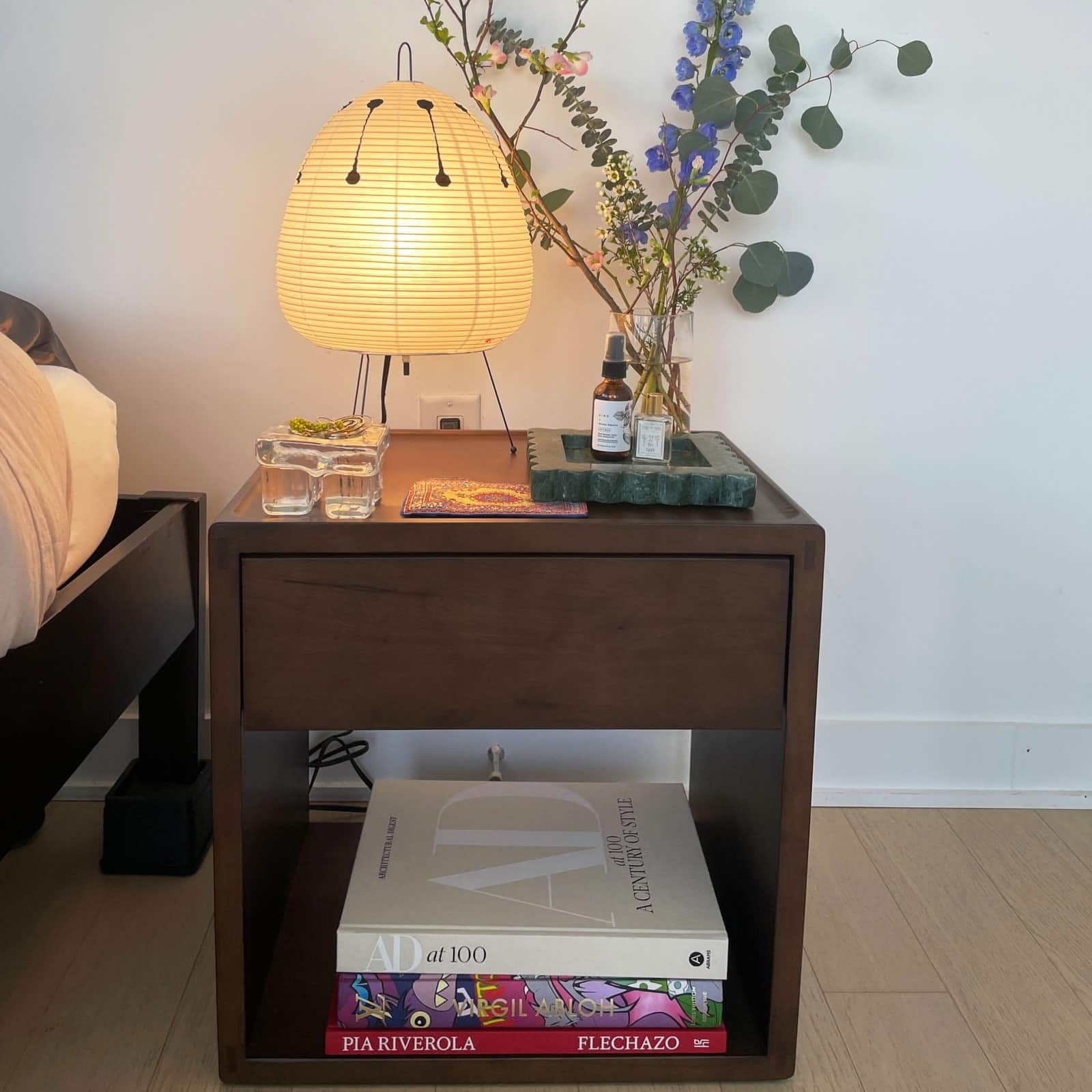 The Thuma nightstand in espresso is simply cool and refined. The solid wood is a clean aesthetic and compliments...
