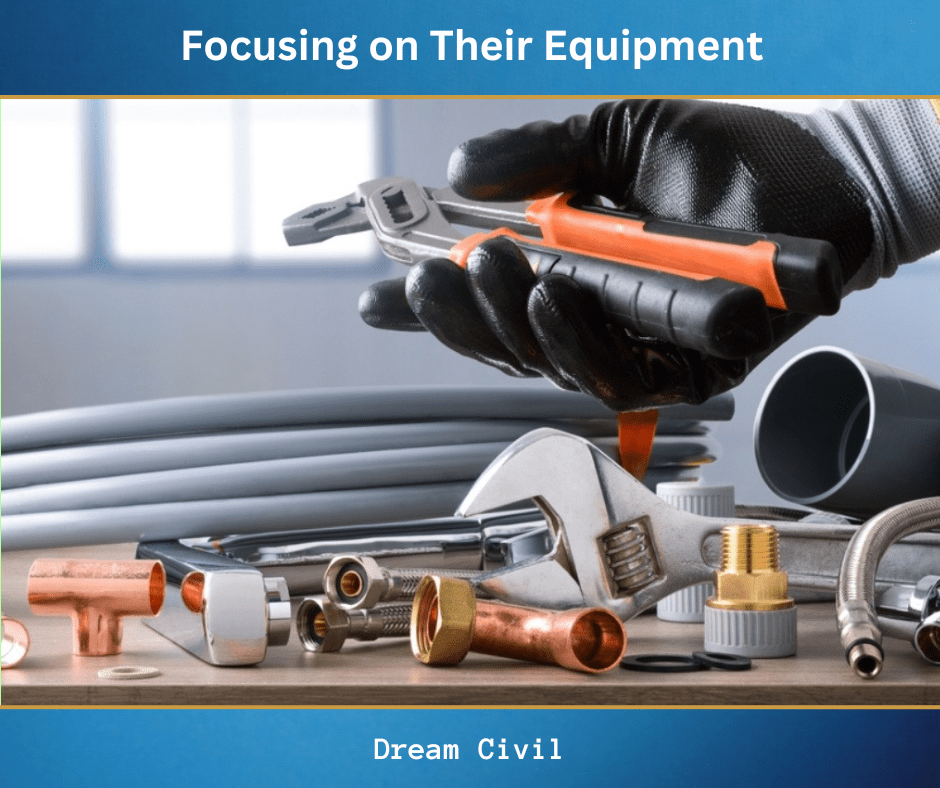 Focusing on Their Equipment