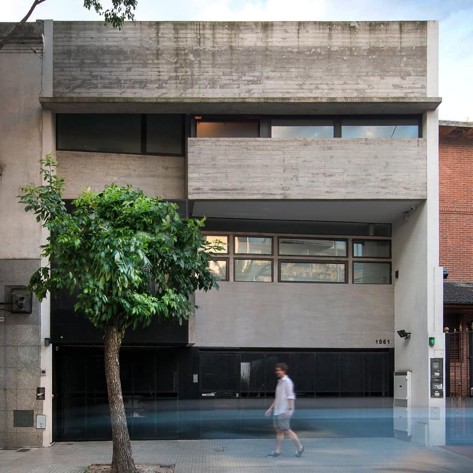 Two brutalist houses by Luciano Kruk