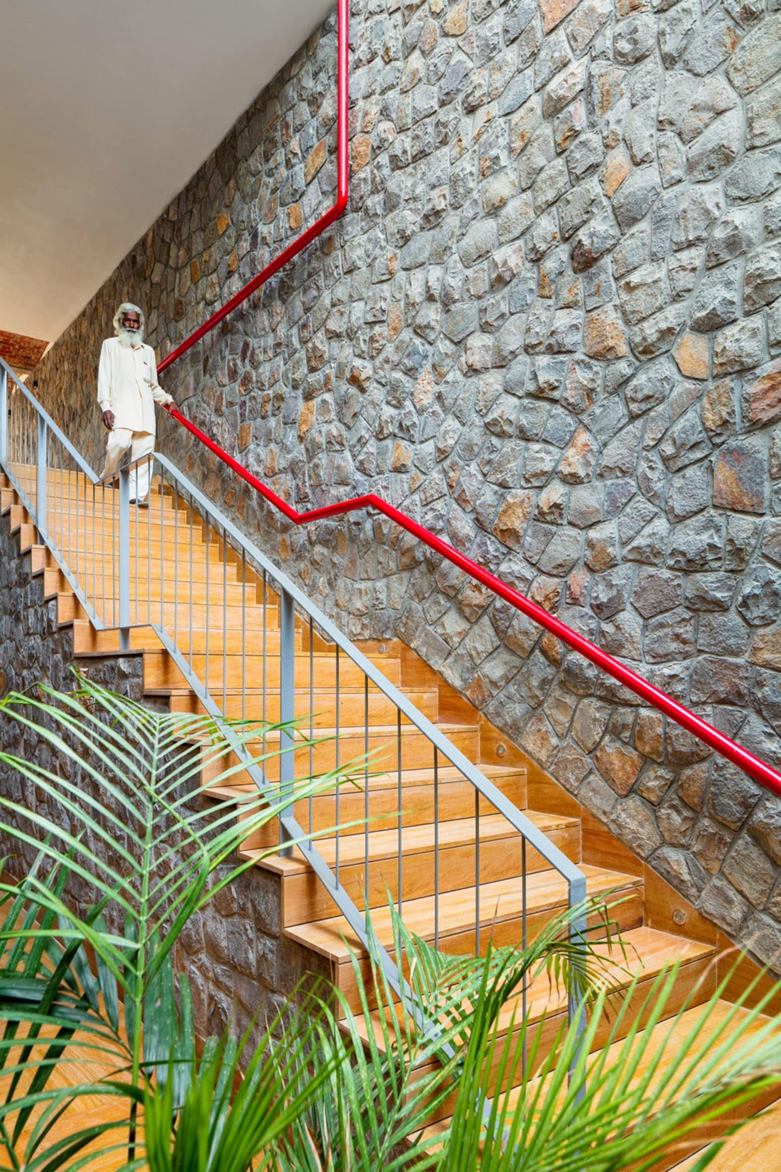 Staircase in The People Tree House