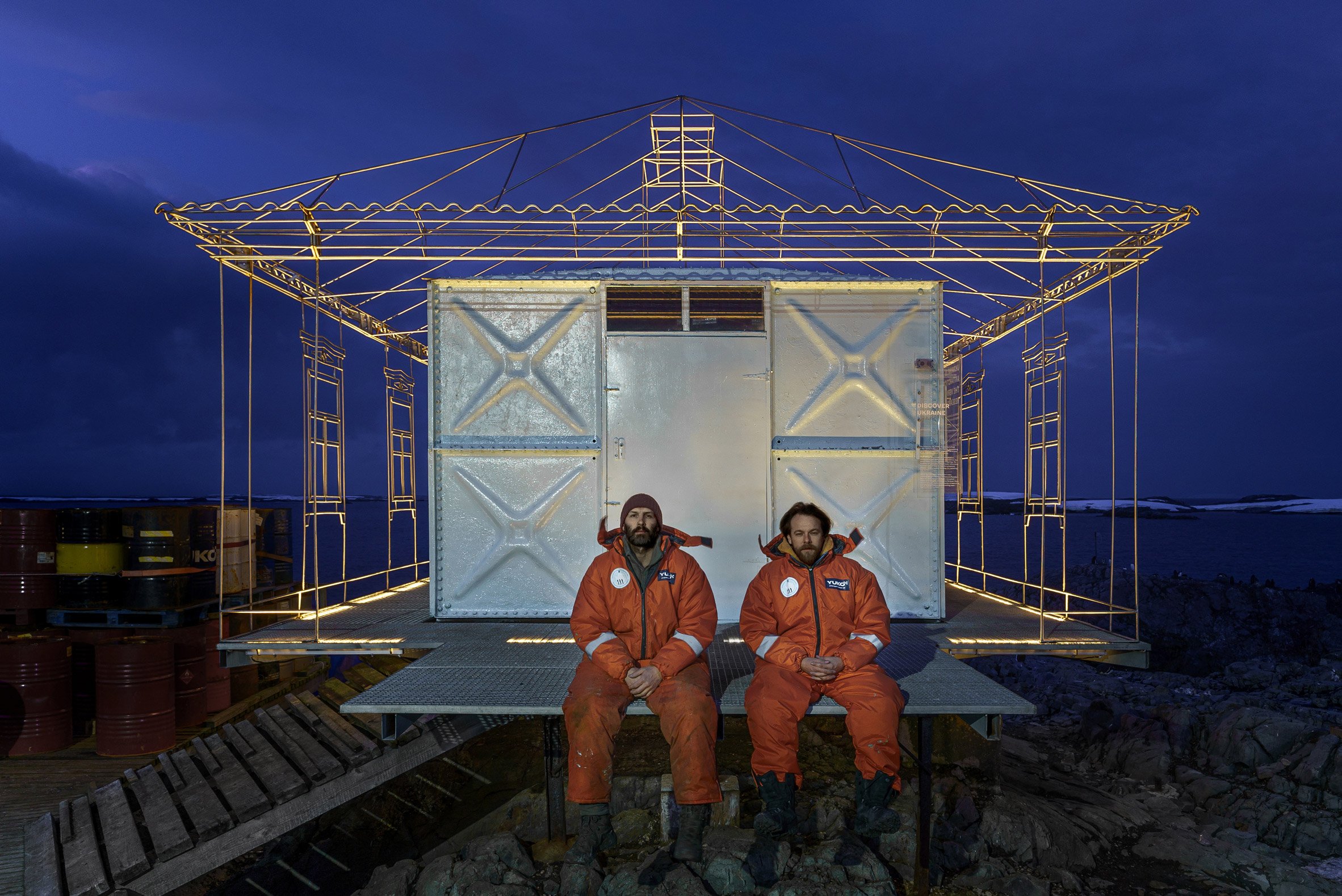 Antarctic researchers