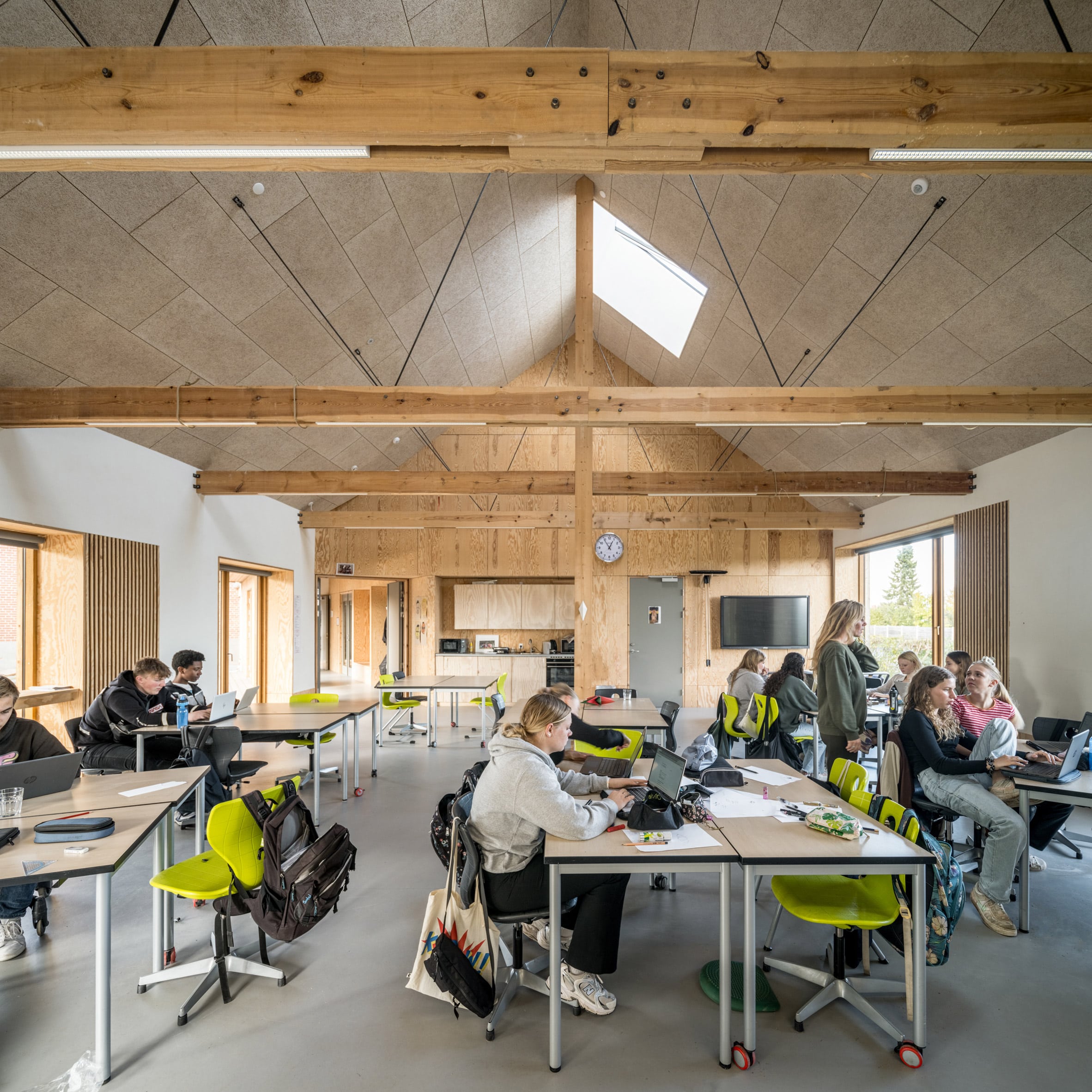 Bio-based extension by Henning Larsen Architects