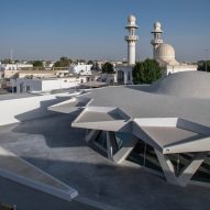 Brutalist Flying Saucer in Sharjah by SpaceContinuum Design Studio for Sharjah Art Foundation
