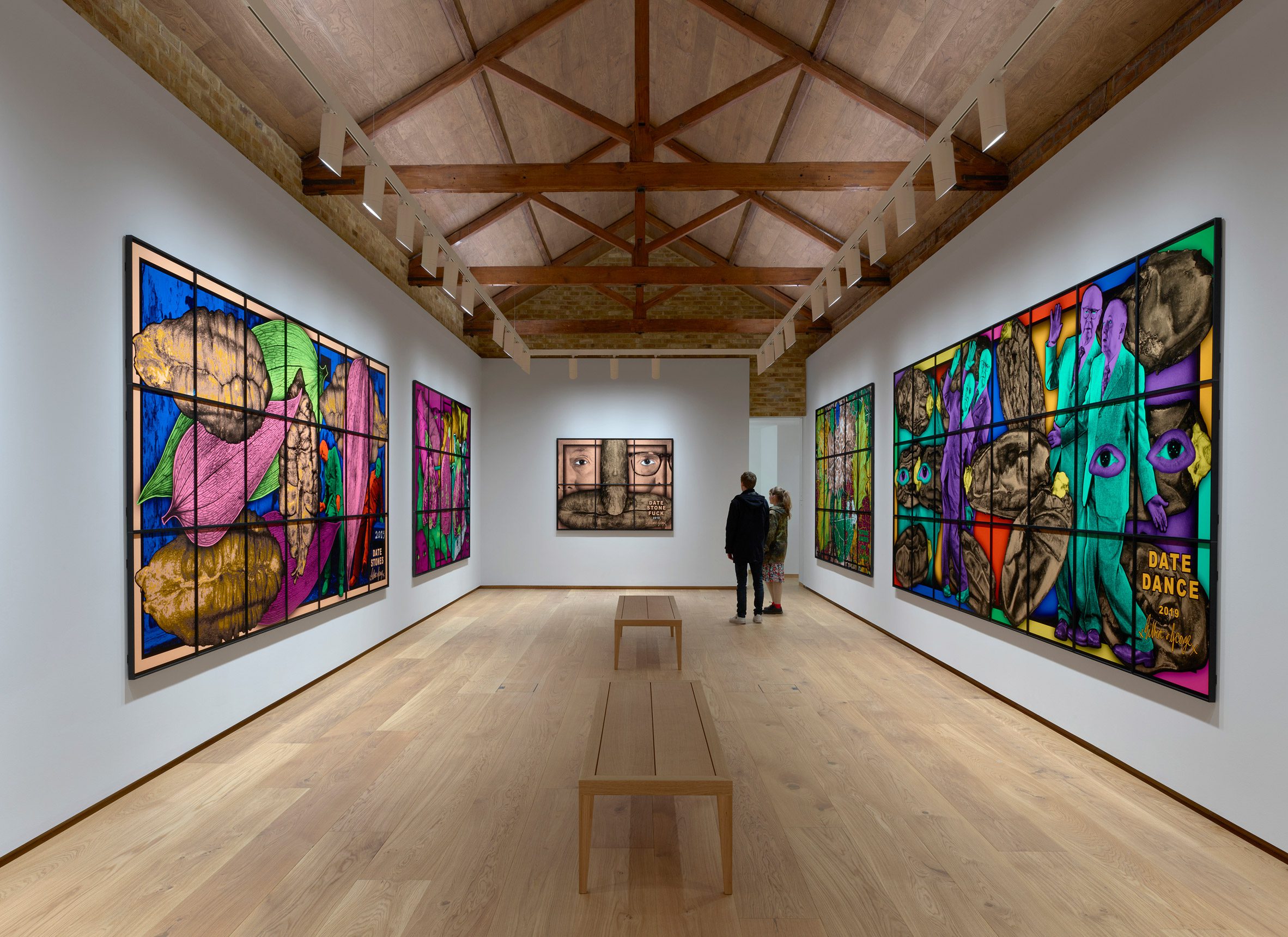 Interior image of a gallery space by SIRS Architects