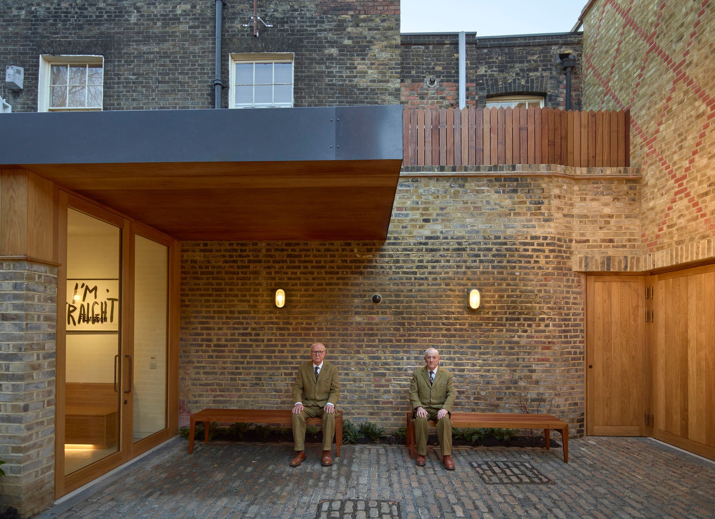 Entrance area to the Gilbert & George Centre