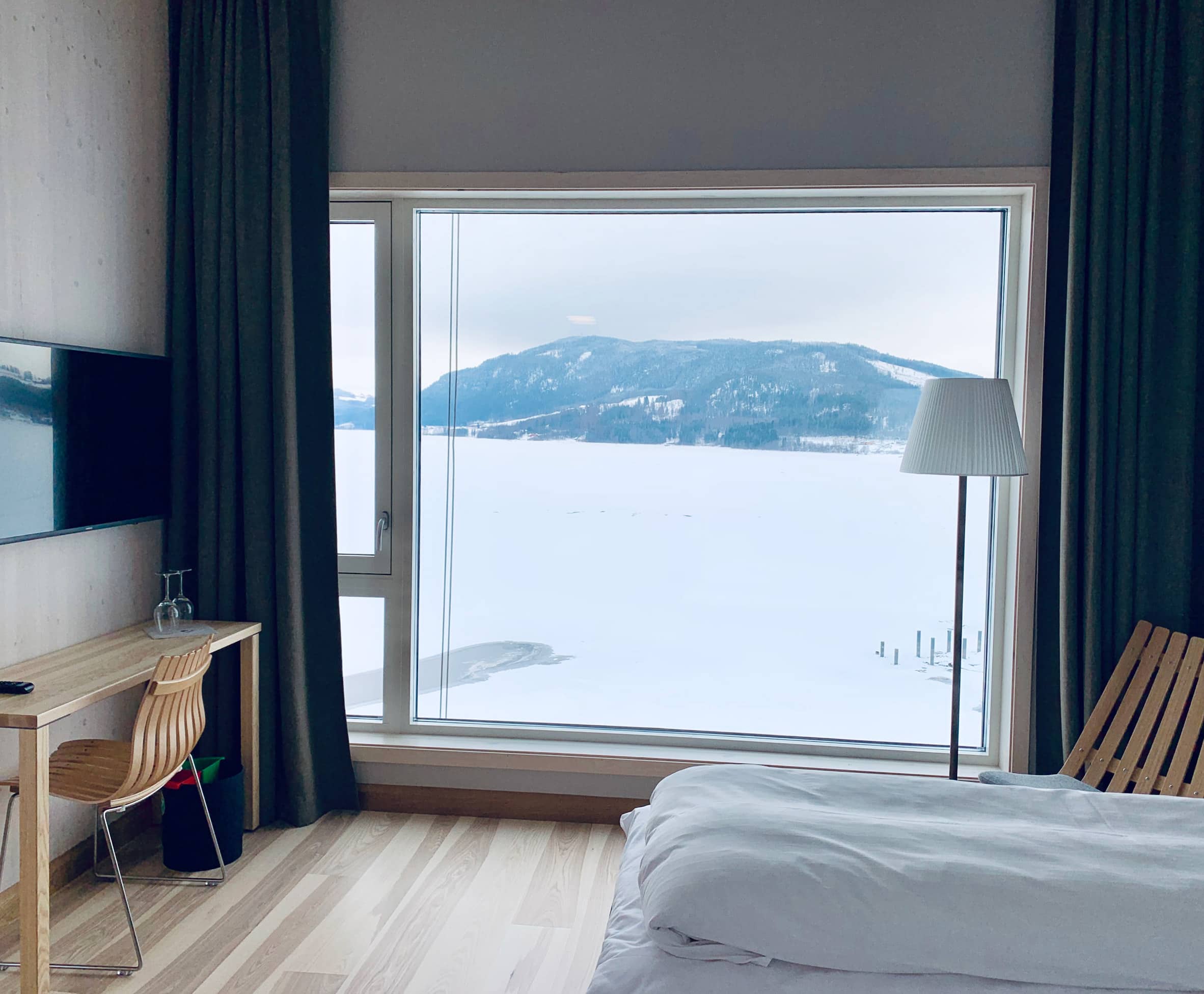 A bedroom interior by Voll Arkitekter