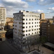 Exterior of Murray Grove by Waugh Thistleton
