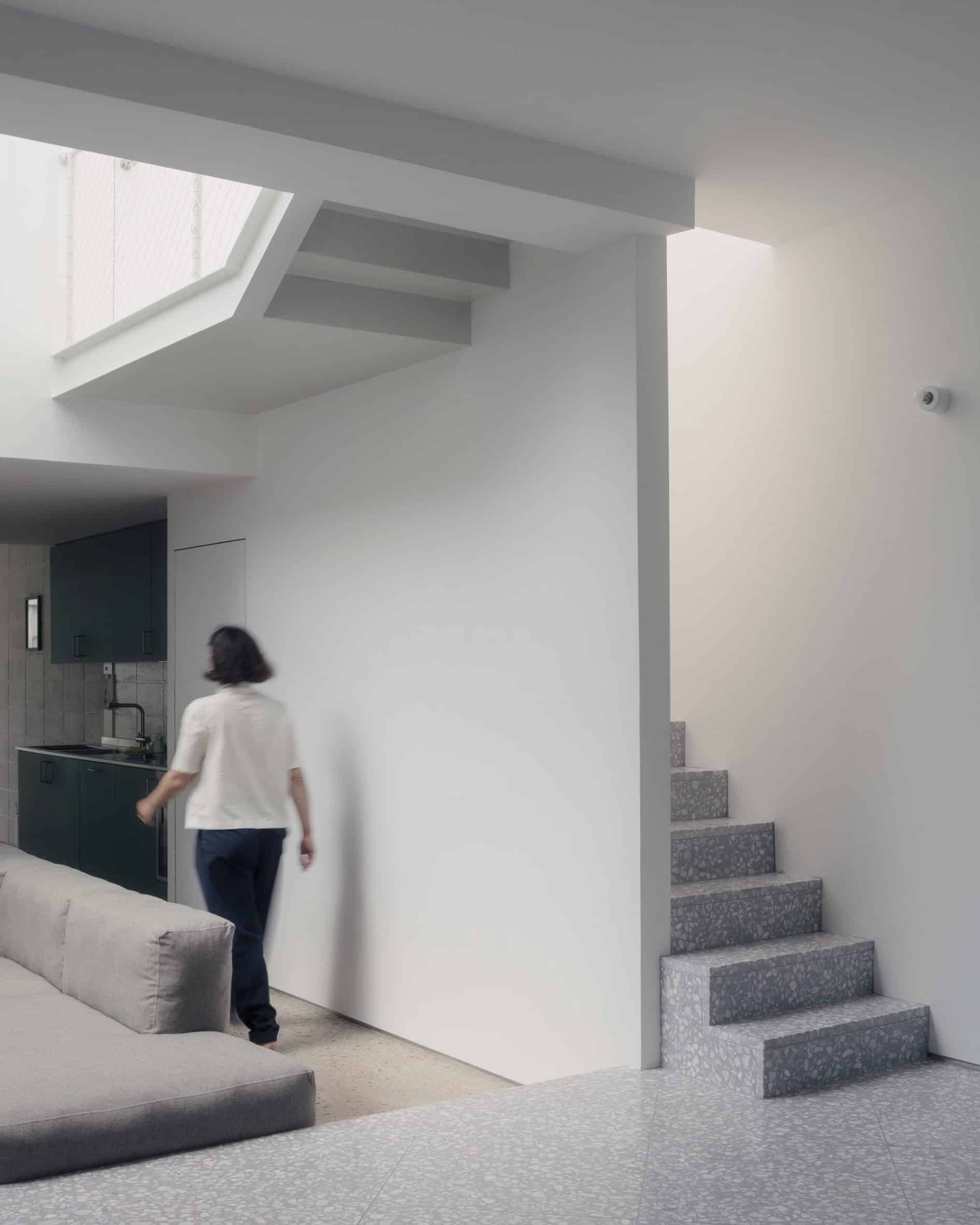 Interior photo at the South London home