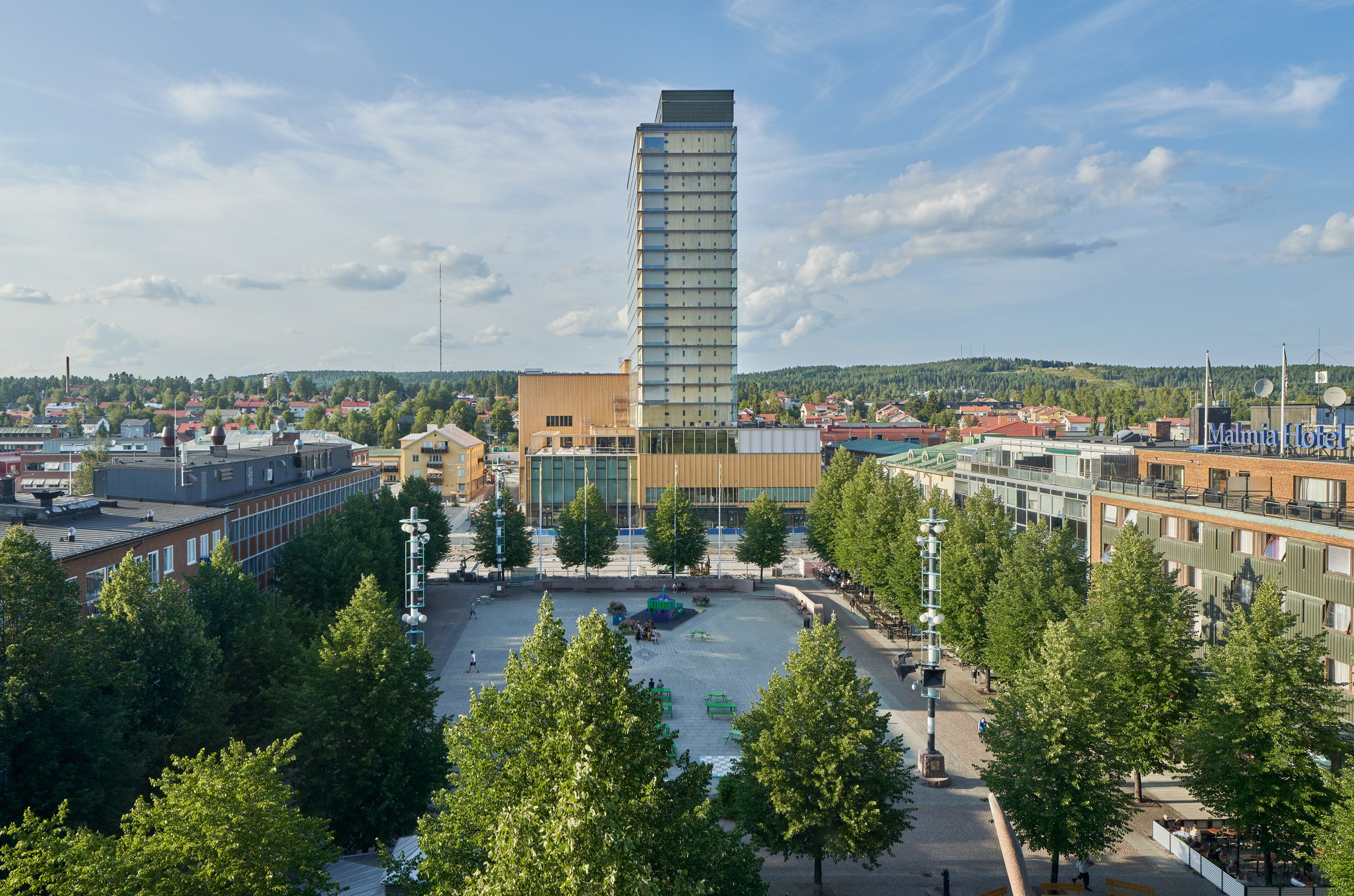 Sara Kulturhus and hotel in Skellefteå