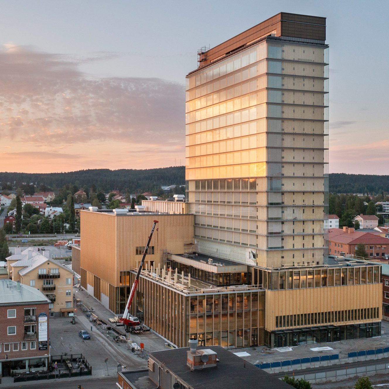Sara Kulturhus and hotel in Skellefteå