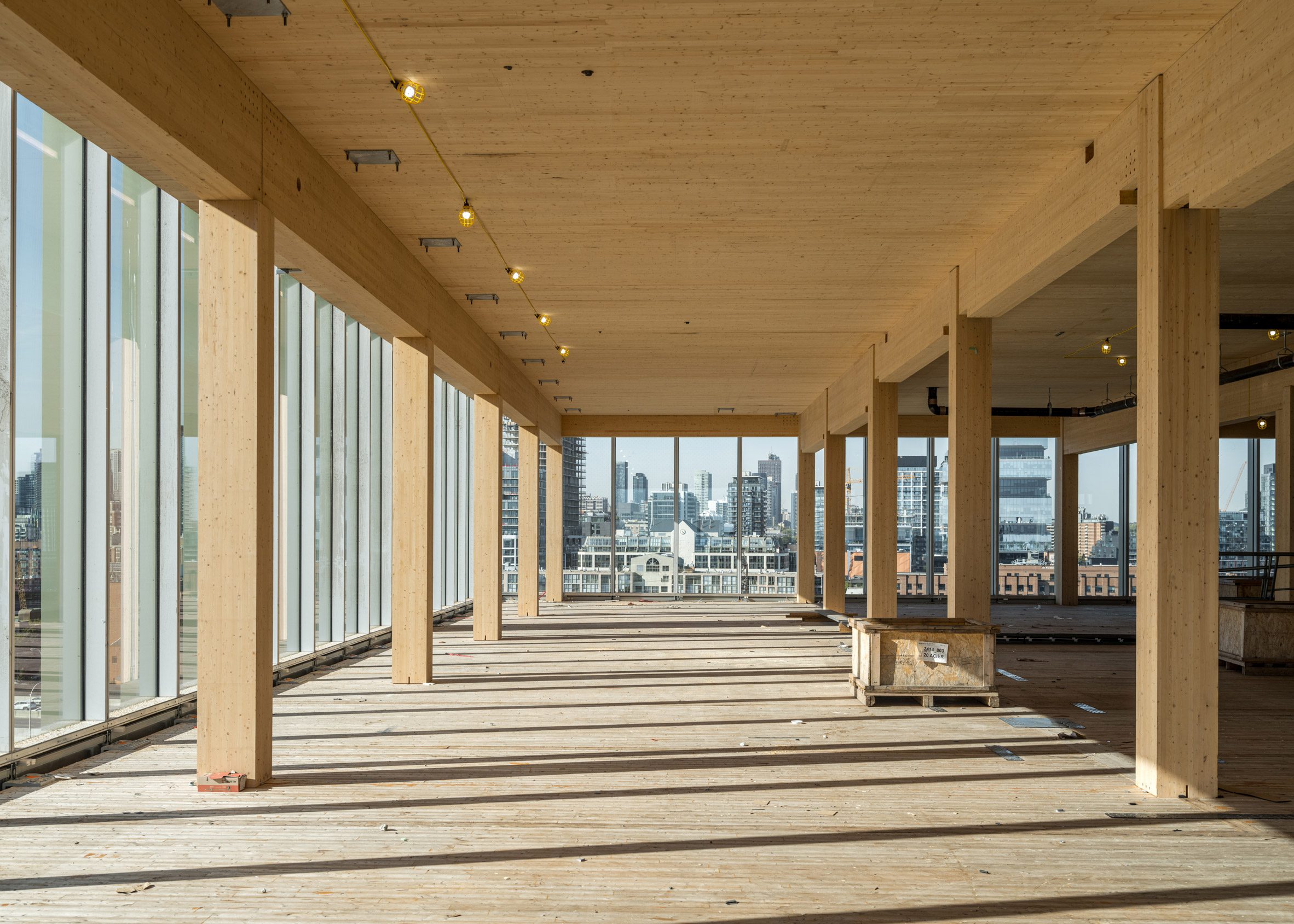 Timber interior by GXN