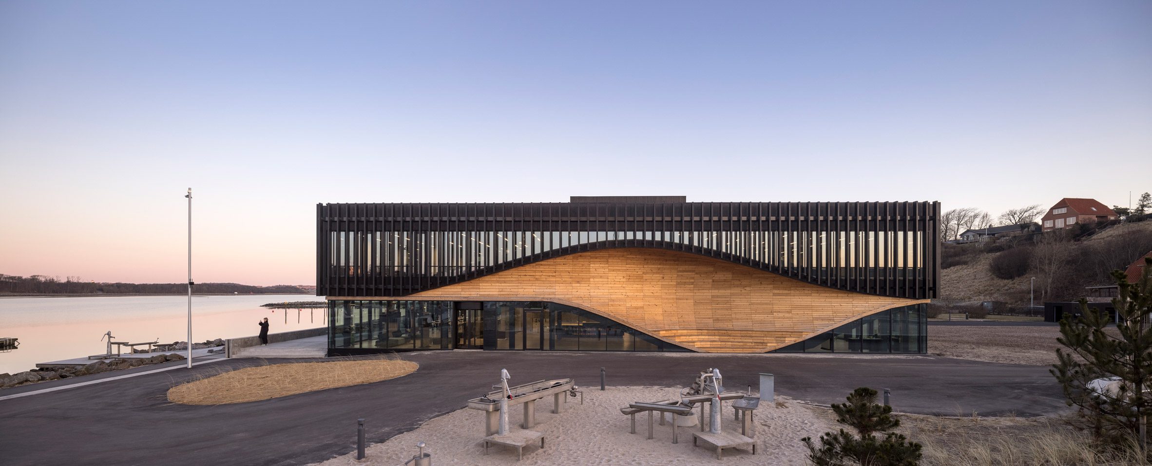 Timber building by GXN