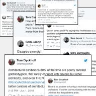 Tom Dyckhoff - Sam Jacob -twitter