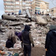 Damage after the Turkey earthquake