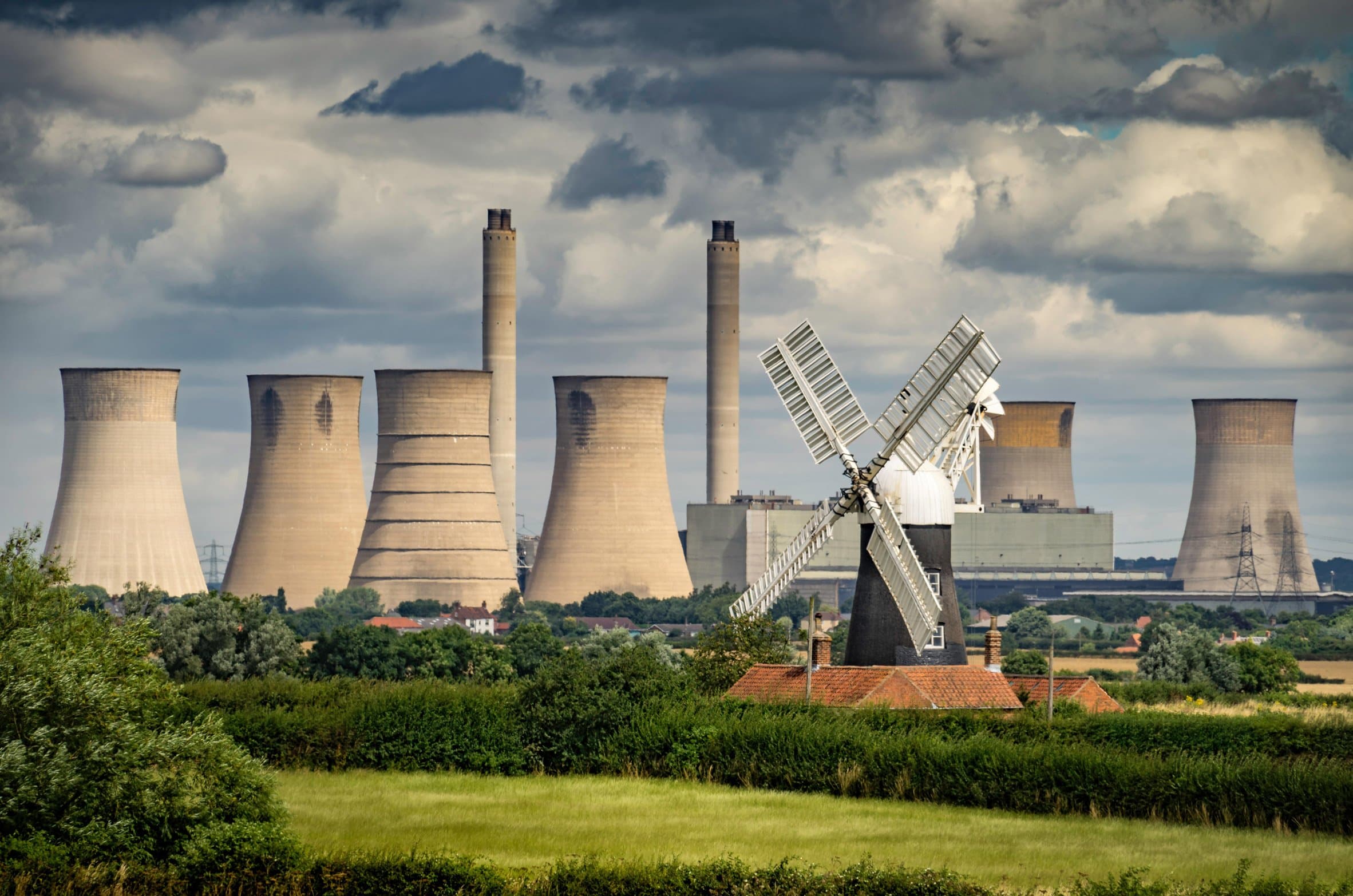 Power station cooling towers in West Burton feature on The Risk List by C20 Society