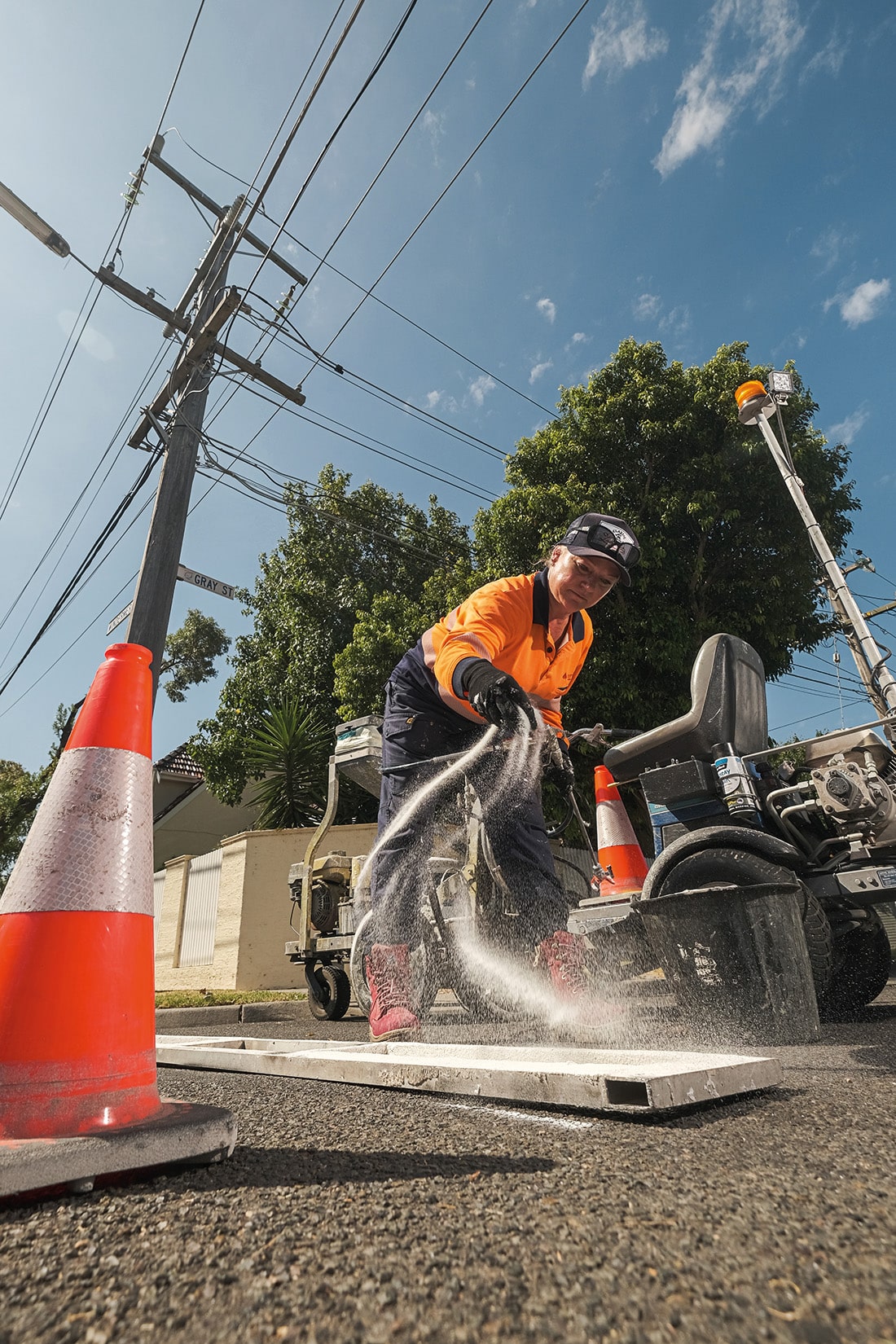 Linemarking is one of the many value-add service lines offered as part of Citywide’s diverse integrated civil services.