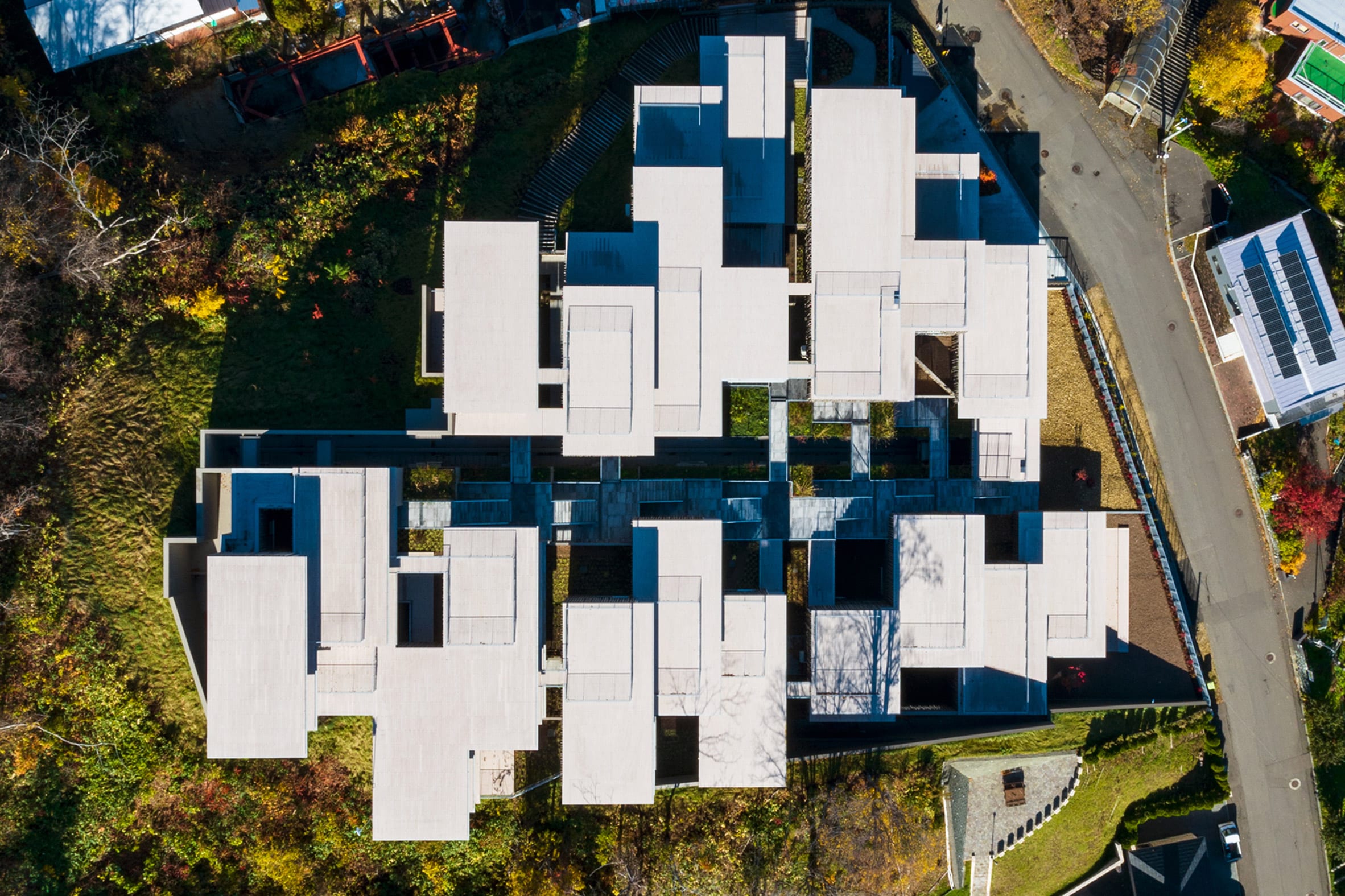 Aerial image of Miyanomori