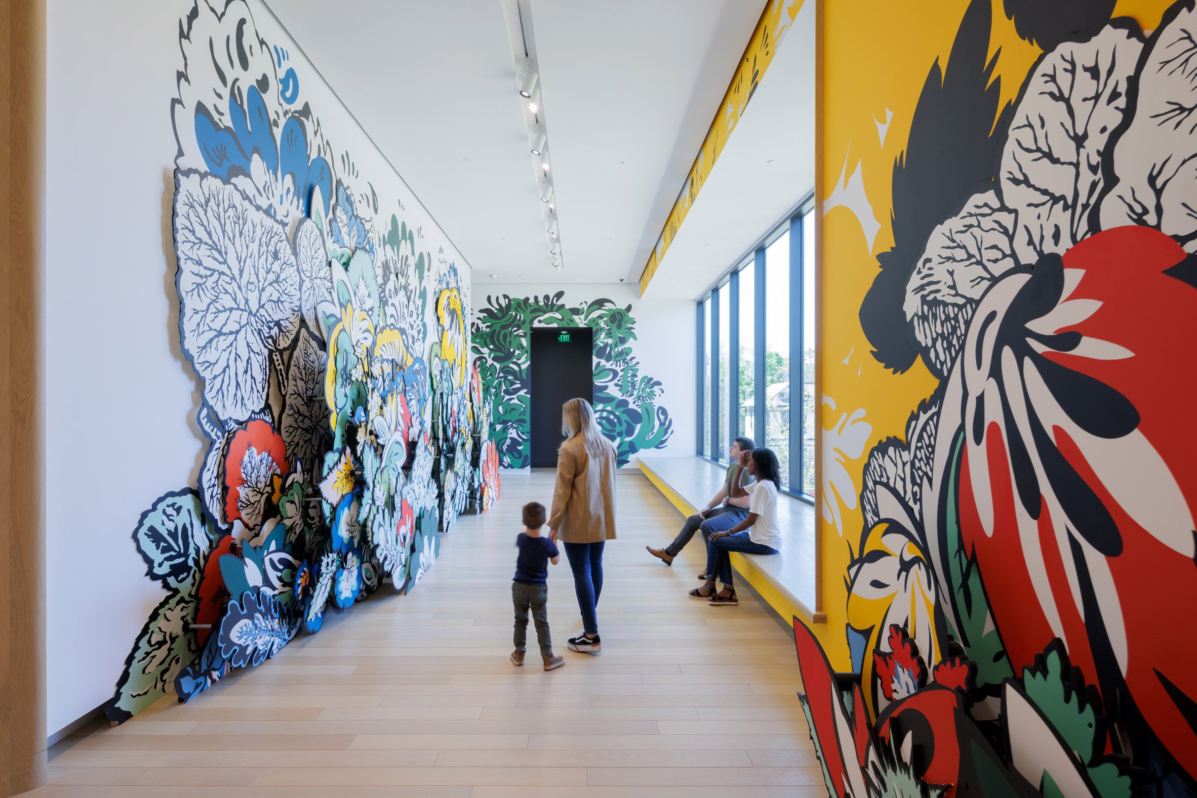 Studio Gang art gallery. 