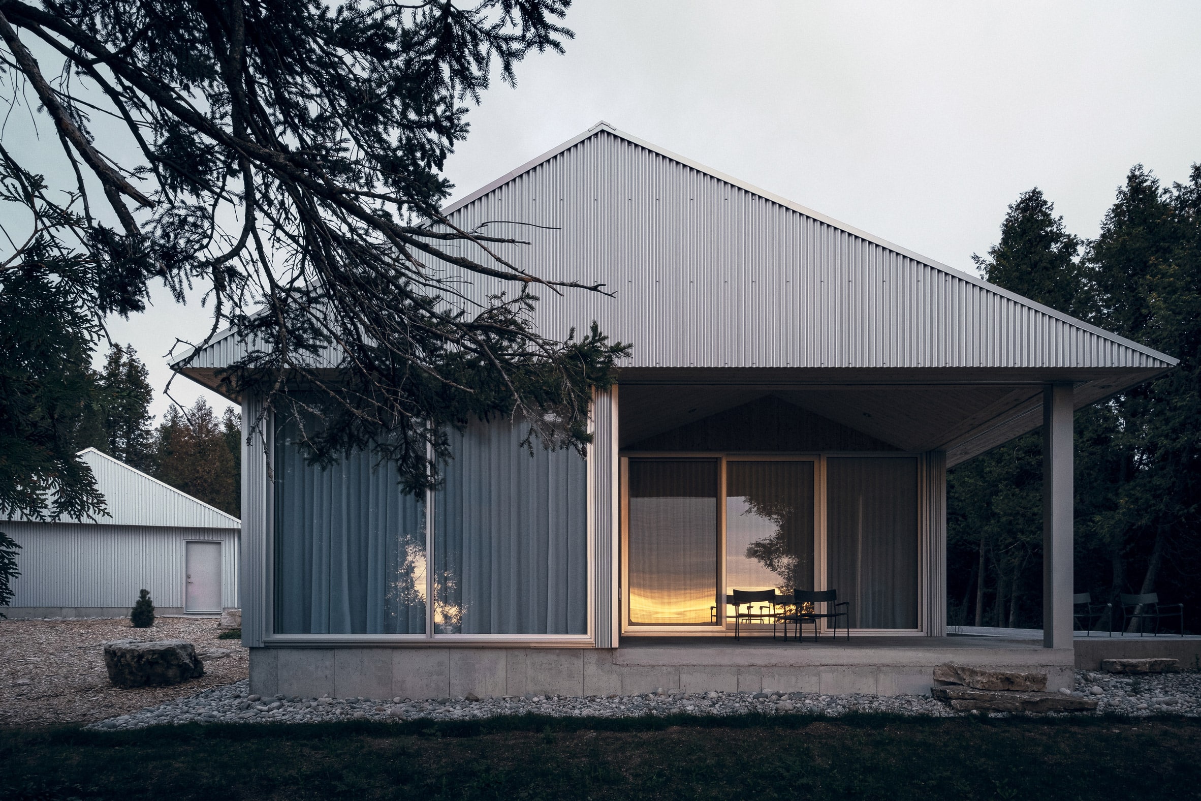 Exterior image of Canadian house by StudioAC