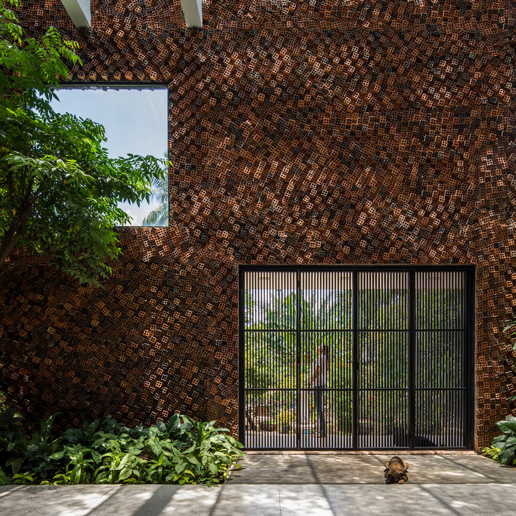 Wall House in Vietnam designed by CTA | Creative Architects