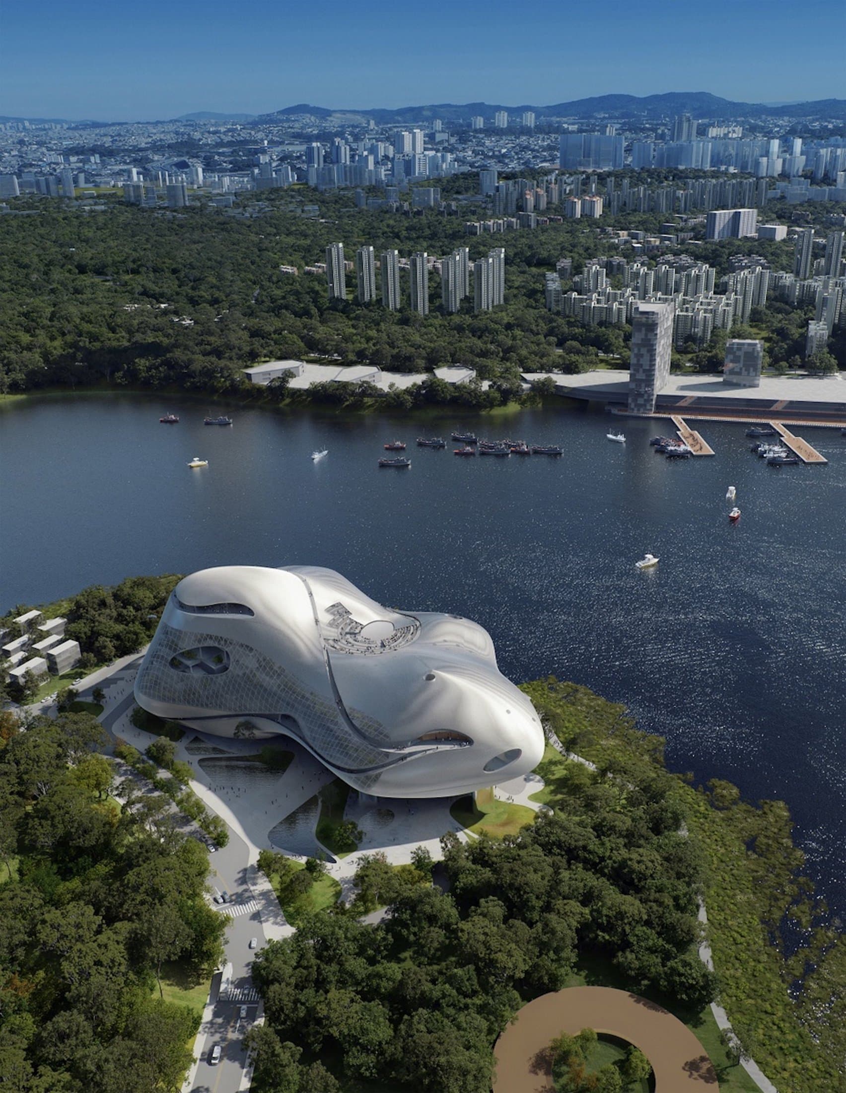 Yichang Grand Theatre by Open Architecture