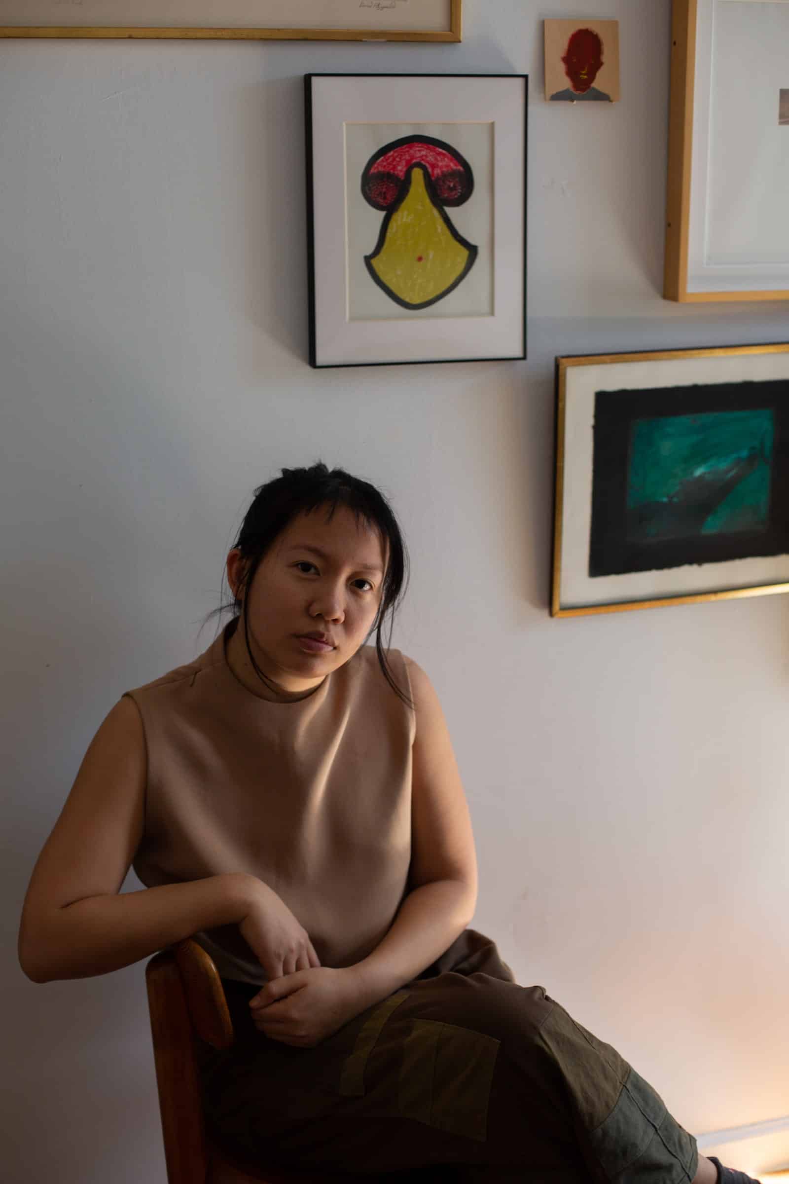 In Common Withs Felicia Hung is captured sitting on one of the Daumiller chairs in her Brooklyn home.