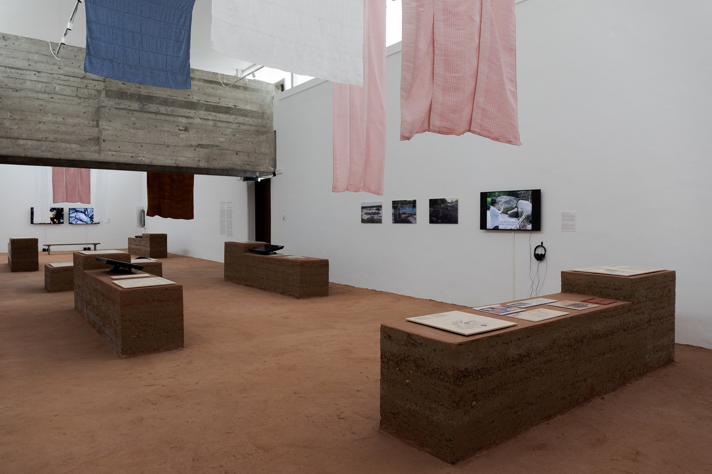 Interior of Brazil pavilion at Venice