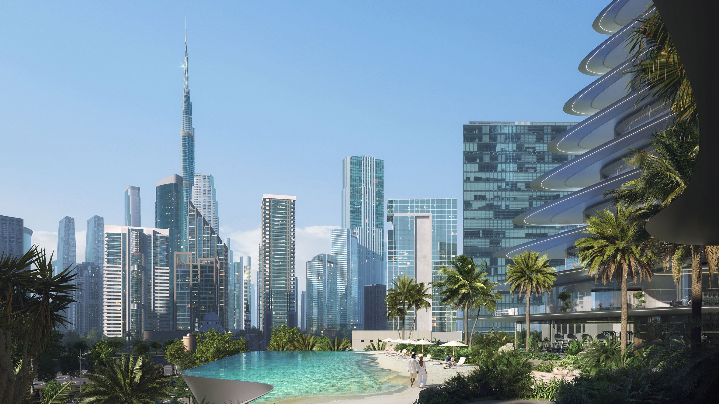 Bugatti skyscraper in Dubai