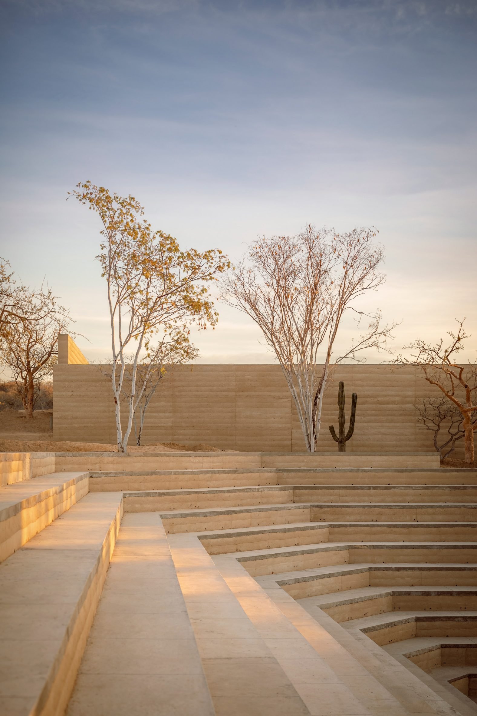 Sunken stadium by Taller Héctor Barroso