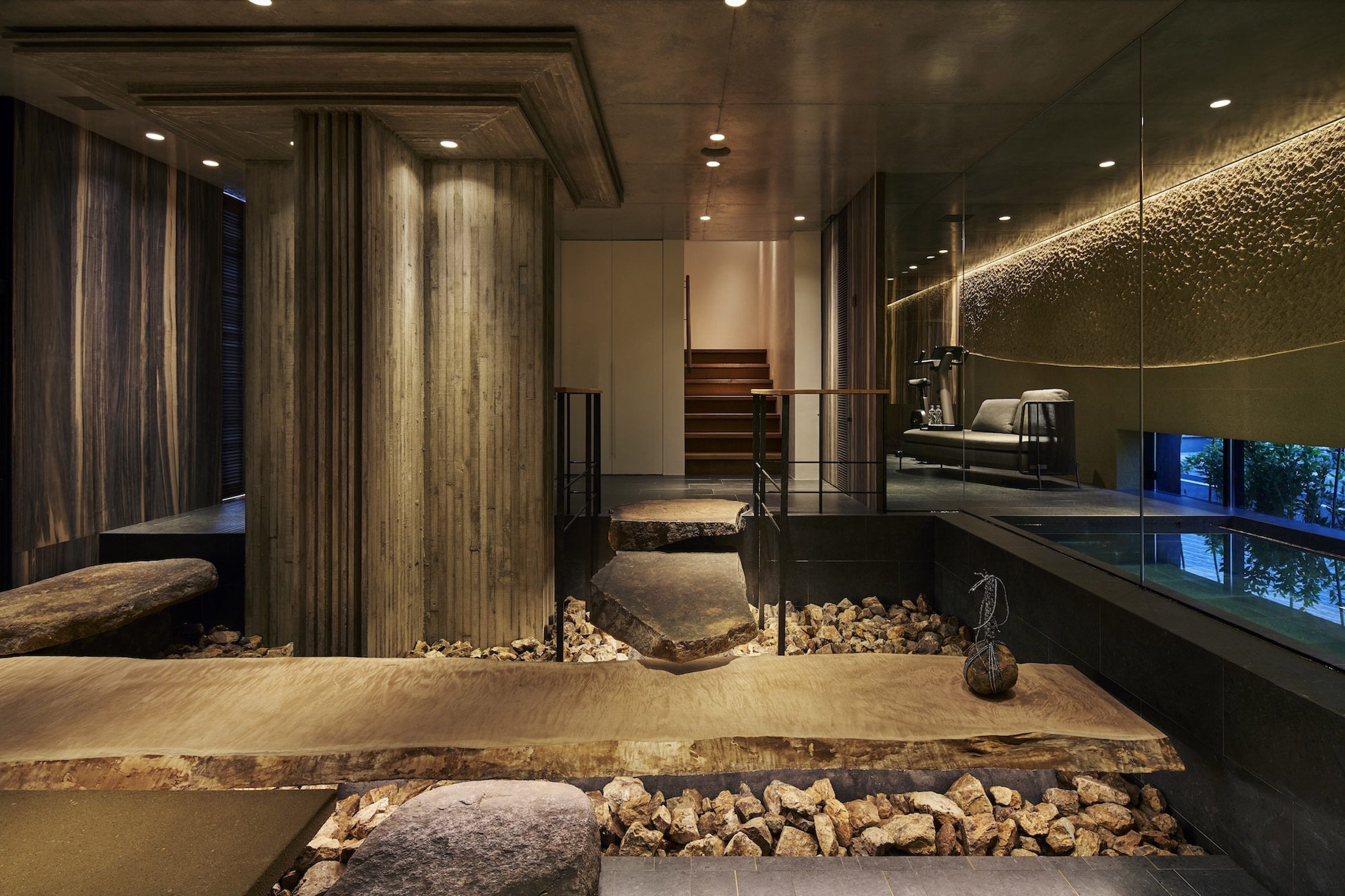 Interior of C4L House by Cubo Design Architects