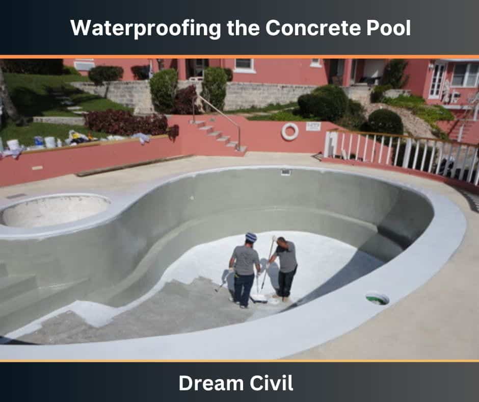 Waterproofing the Concrete Pool