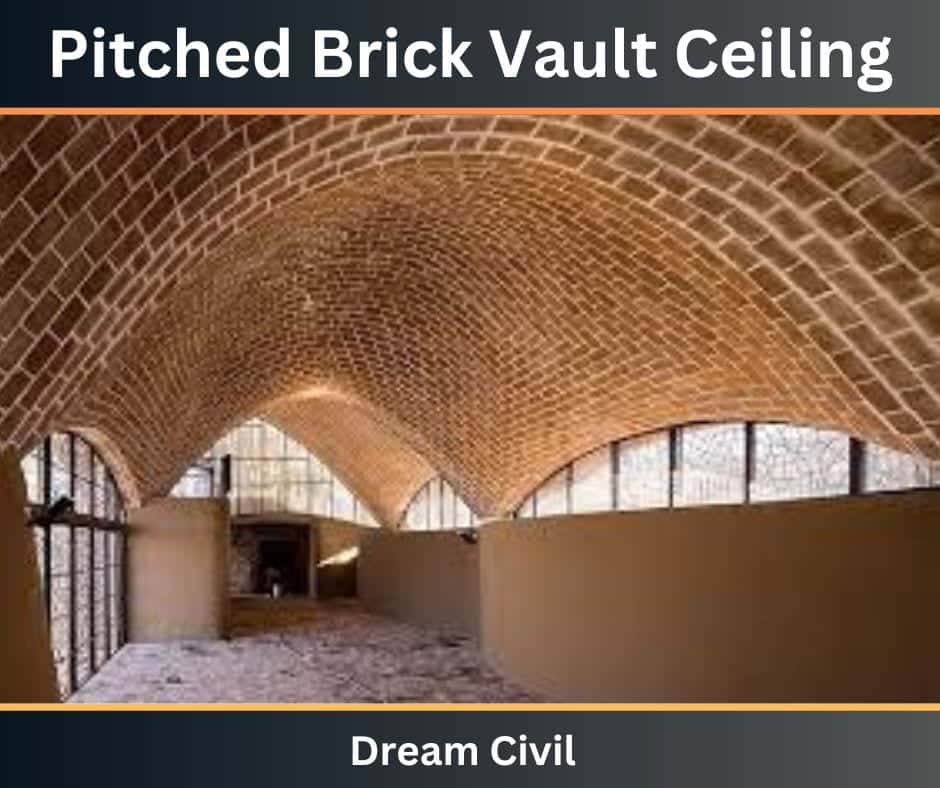 Pitched Brick Vault Ceiling