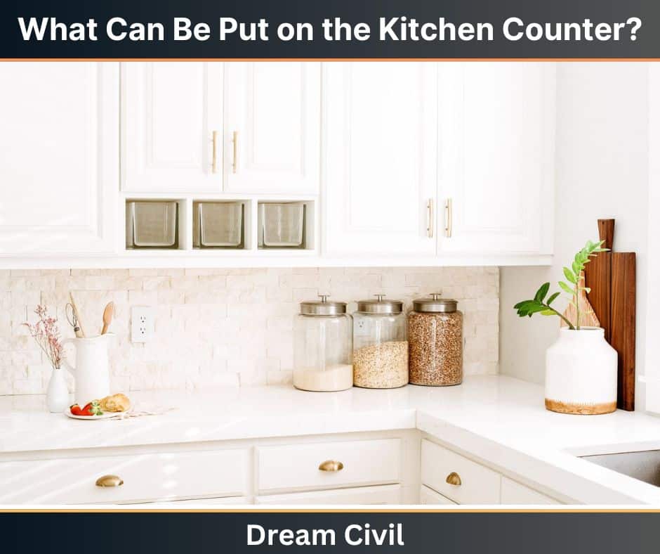 What Can Be Put on the Kitchen Counter