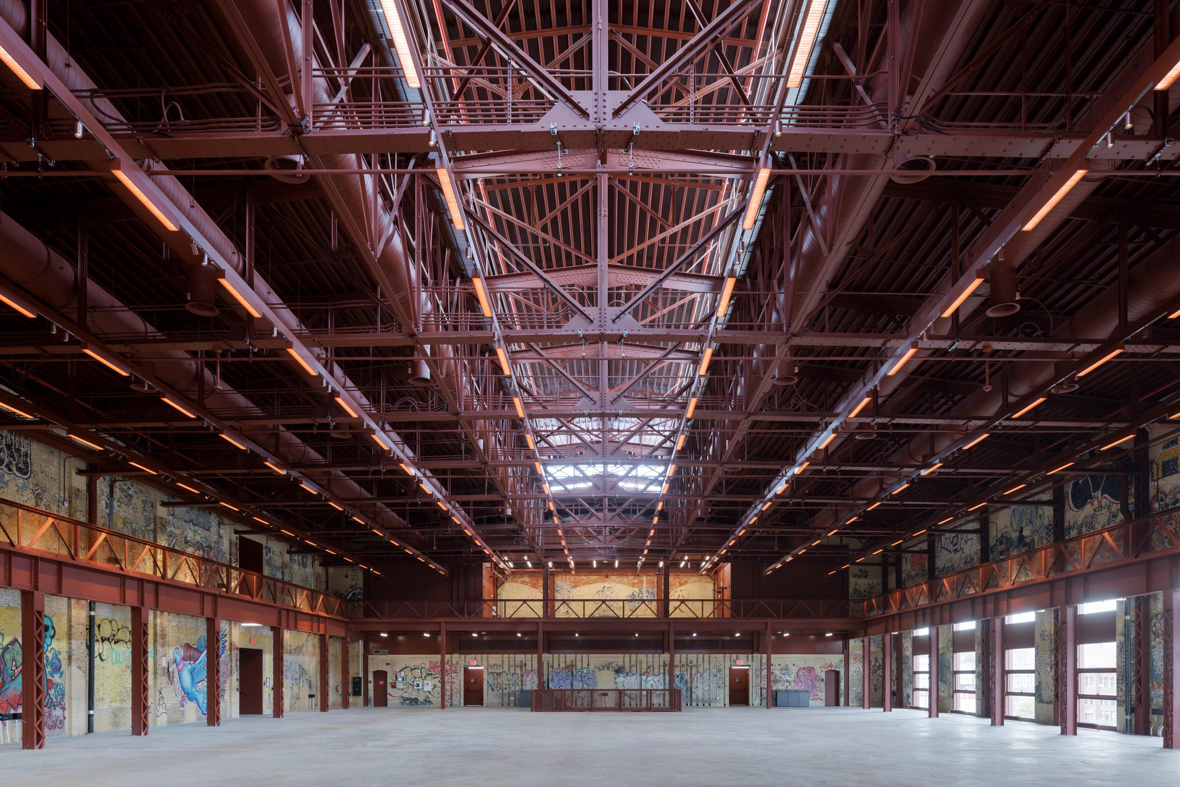 Restored great hall