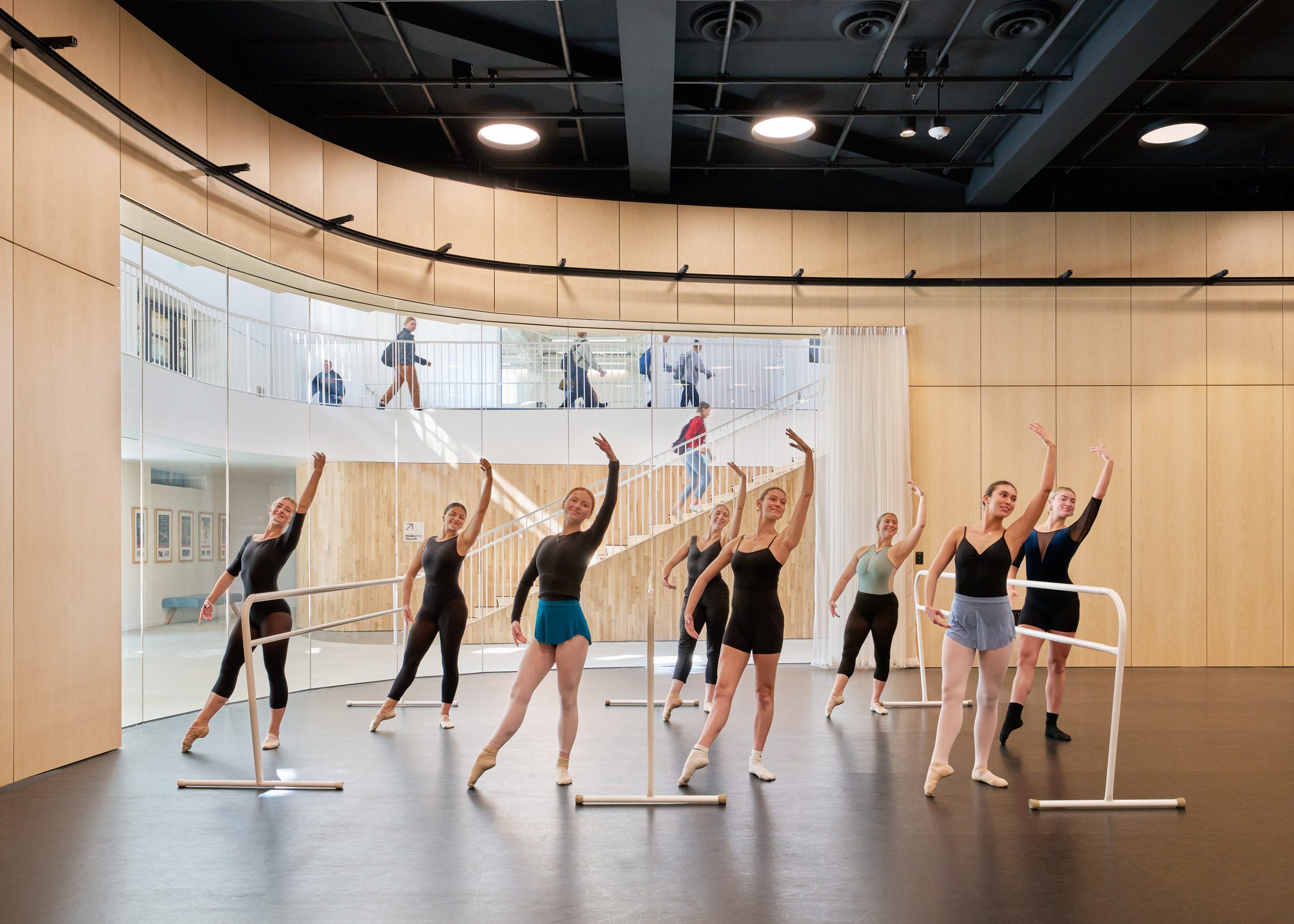 Dance studio by LOHA