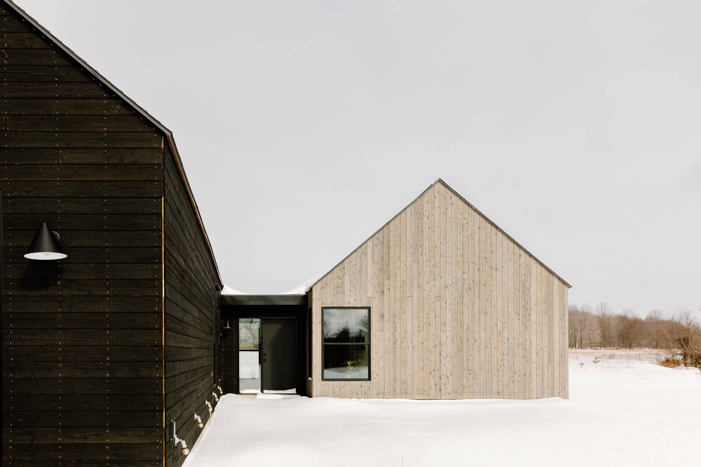 Two gabled forms for home