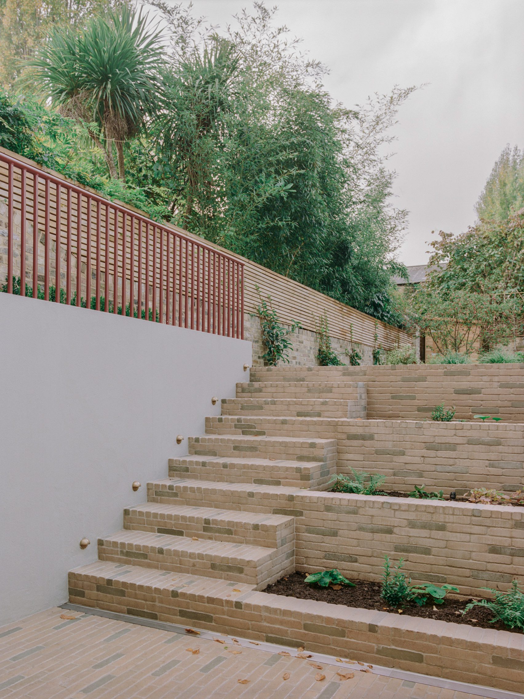 Sunken courtyard