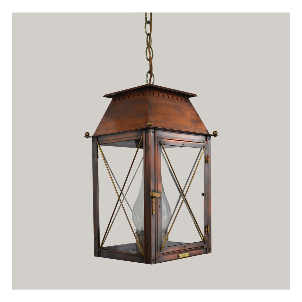 copper lantern