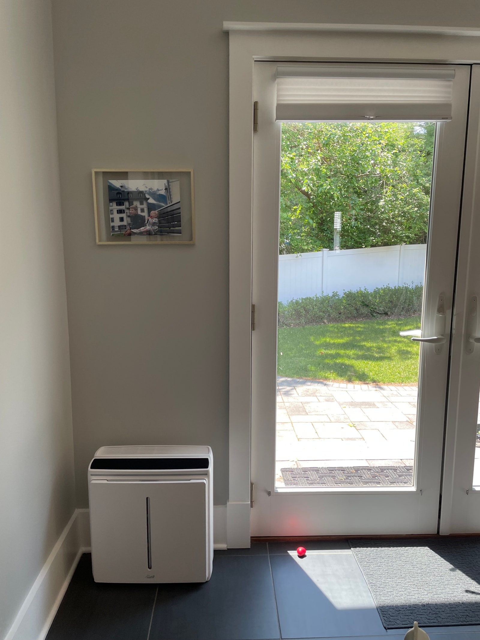 The A3 is big but not so heavy or bulky we can't move it into the kitchen to help with cooking odors.