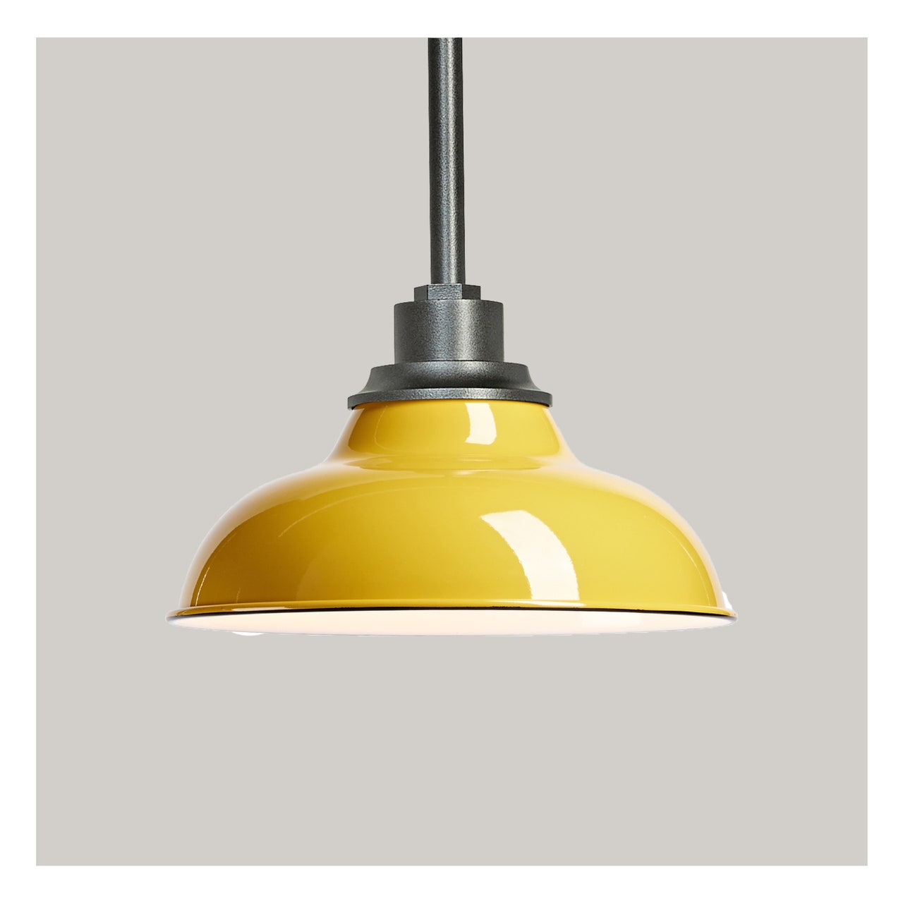 yellow pendant light