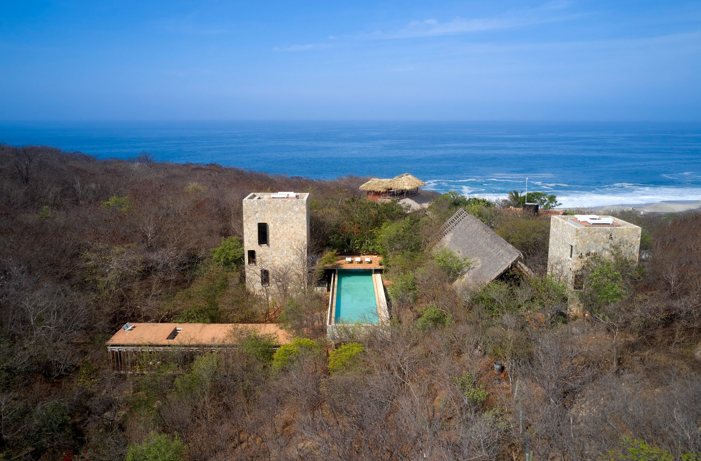The Cometa House on the coast of Mexico