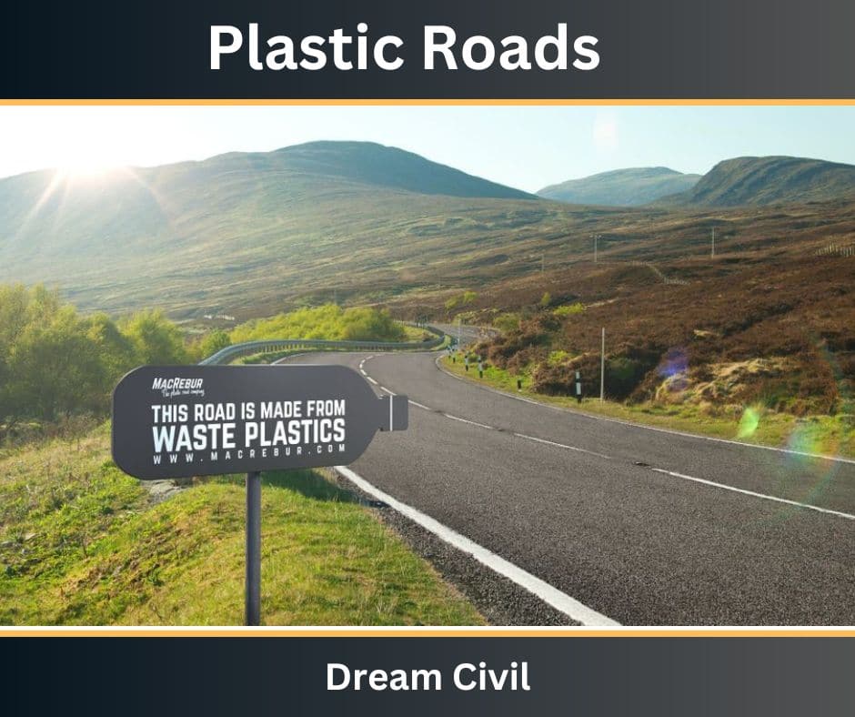 Plastic roads