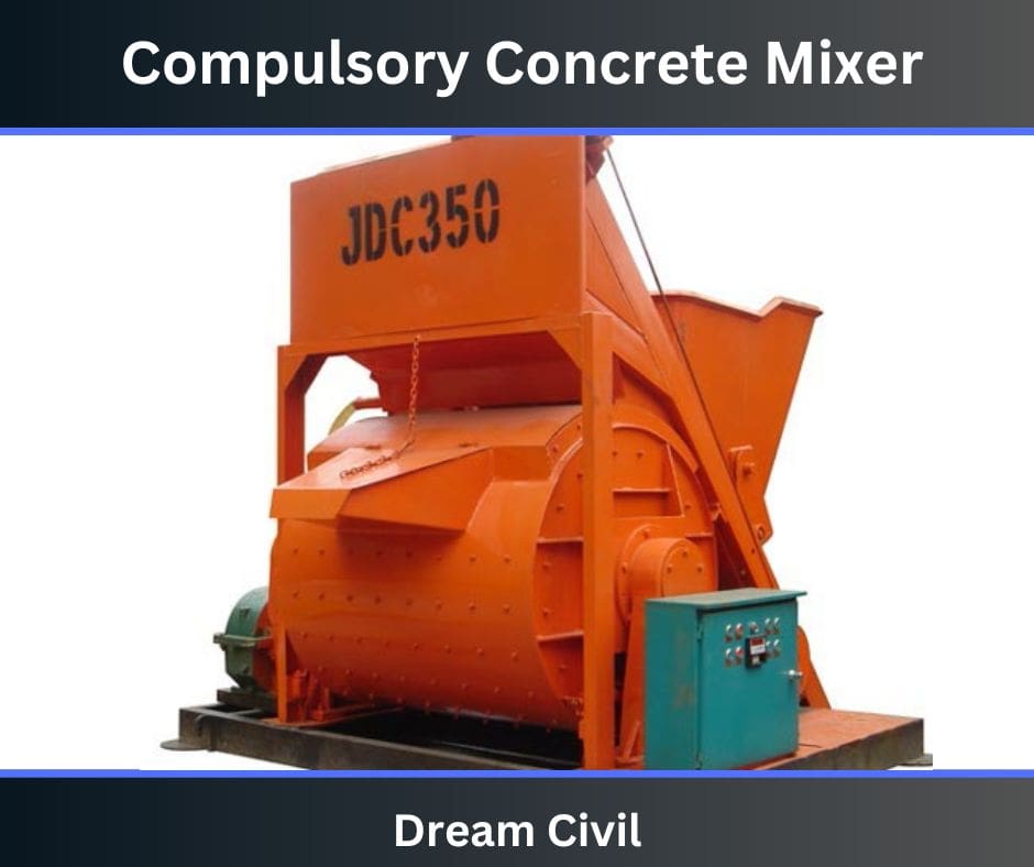 Compulsory Concrete Mixer