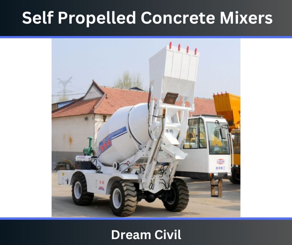 Self Propelled Concrete Mixers