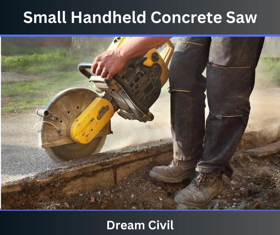Small Handheld Concrete Saw