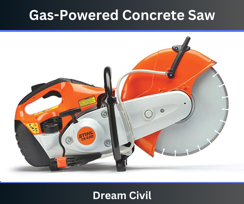 Gas-Powered Concrete Saw