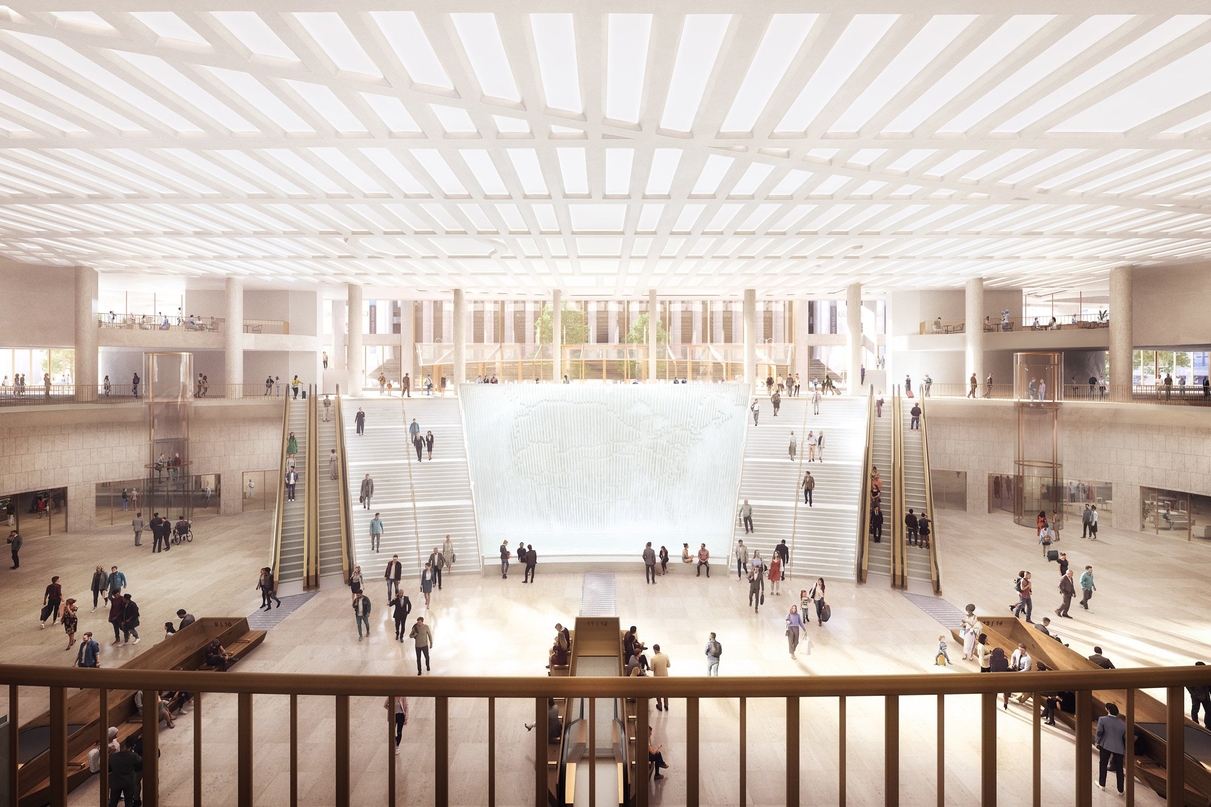 New Penn Station interior