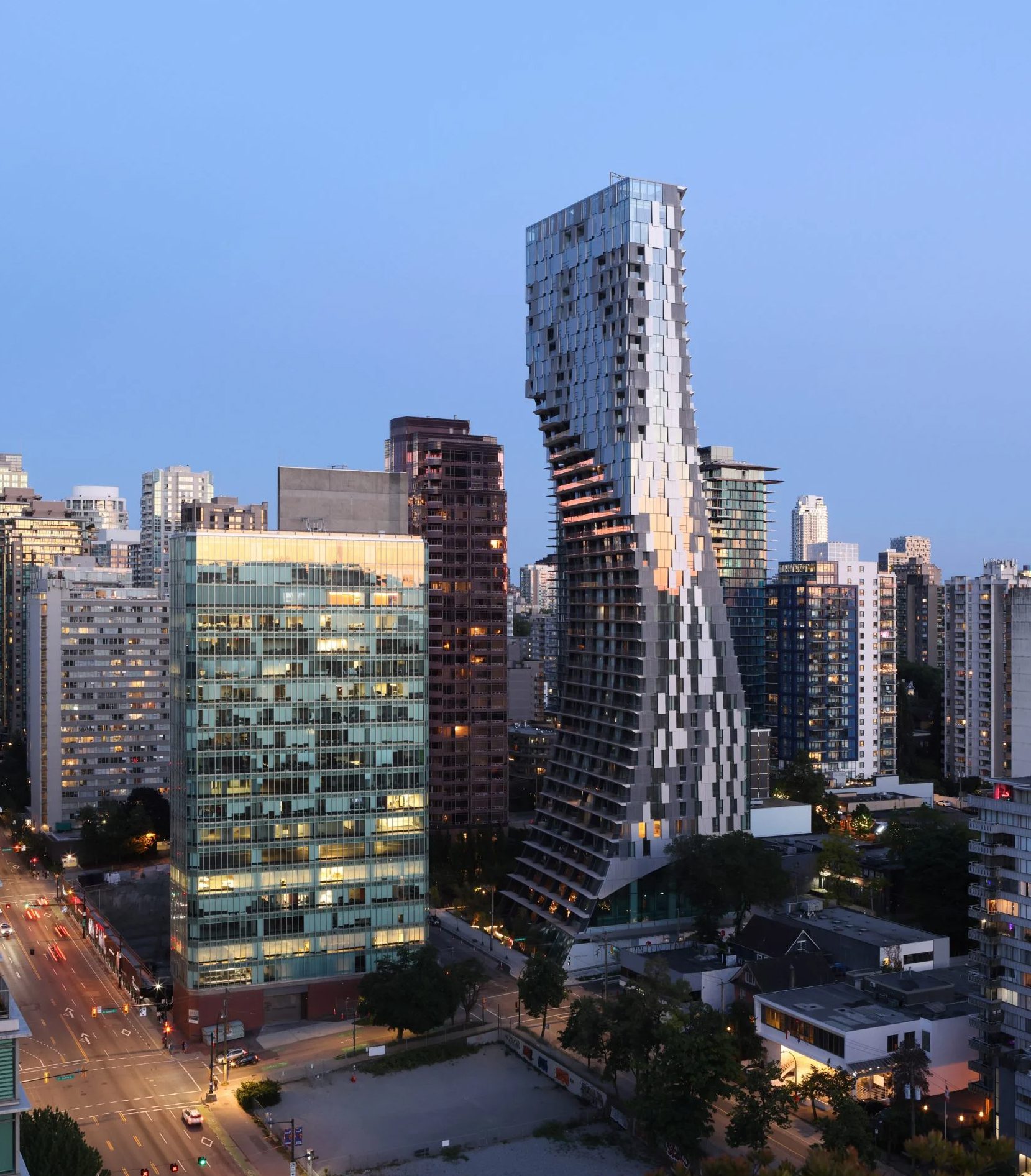 Kengo Kuma skyscraper in Vancouver