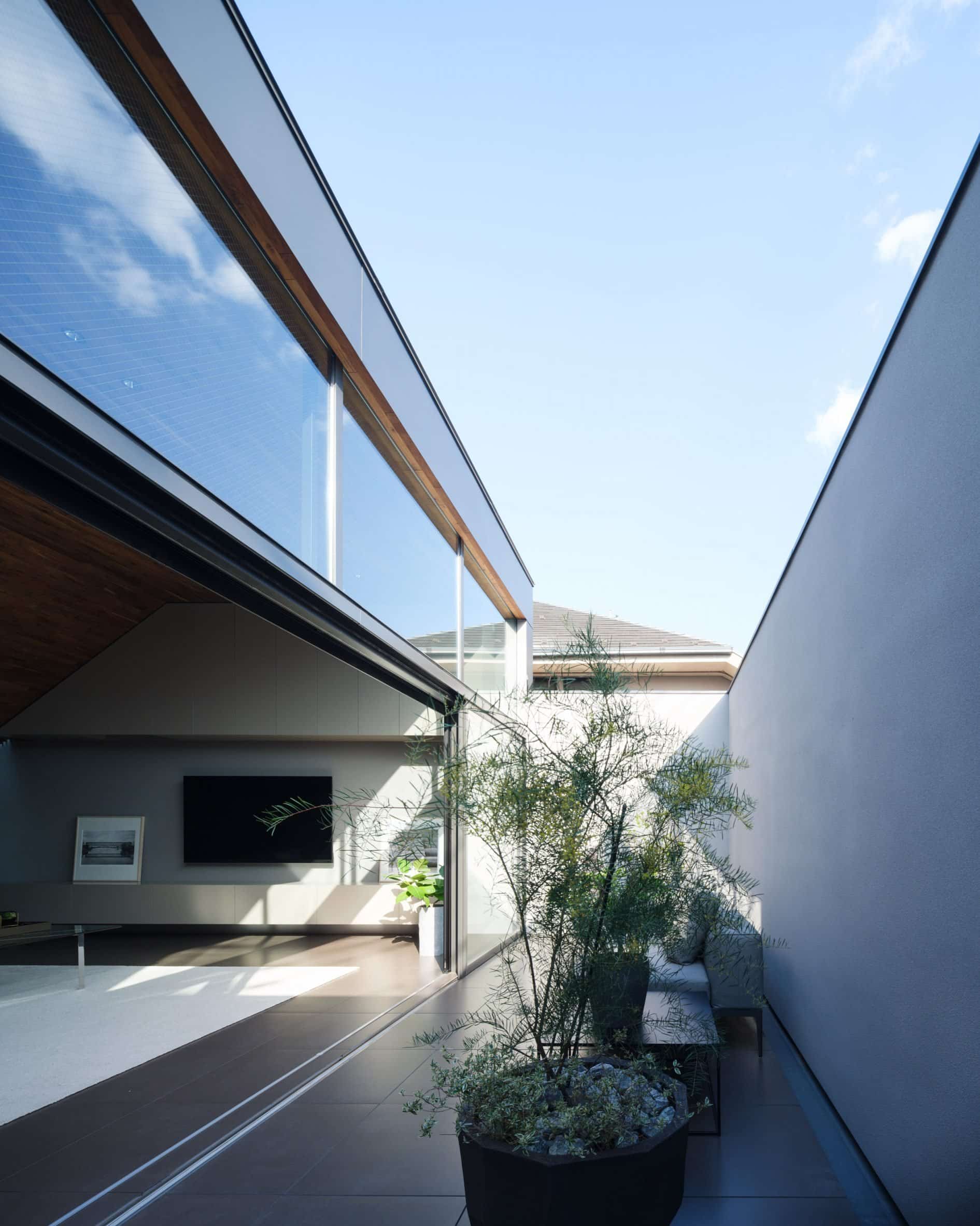 Terrace of Japanese house