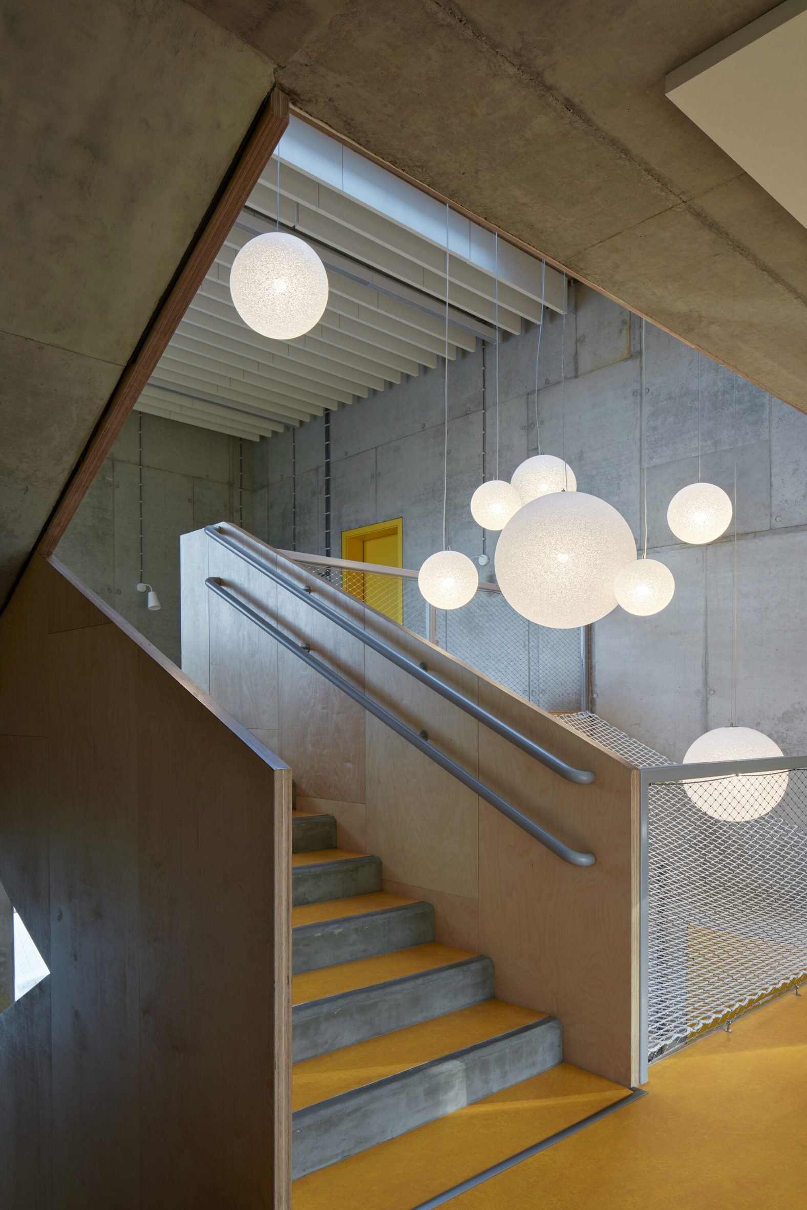 Photo of a staircase at Montessori Kindergarten